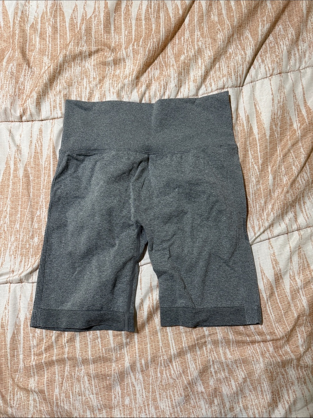 SHEIN Charcoal High-Rise Bike Shorts